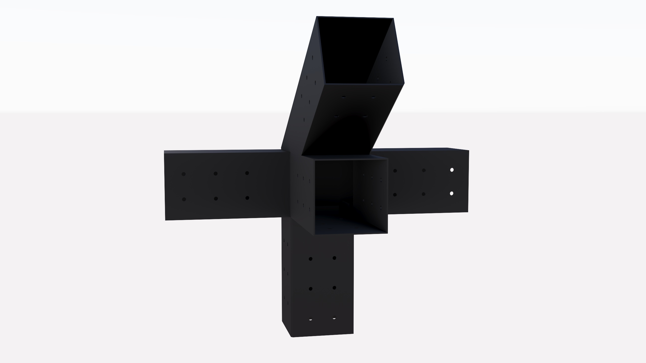 Коннектор средний угловой 30
